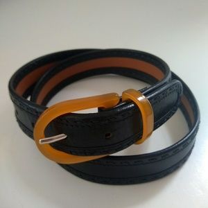 Cole Haan leather and Amber belt